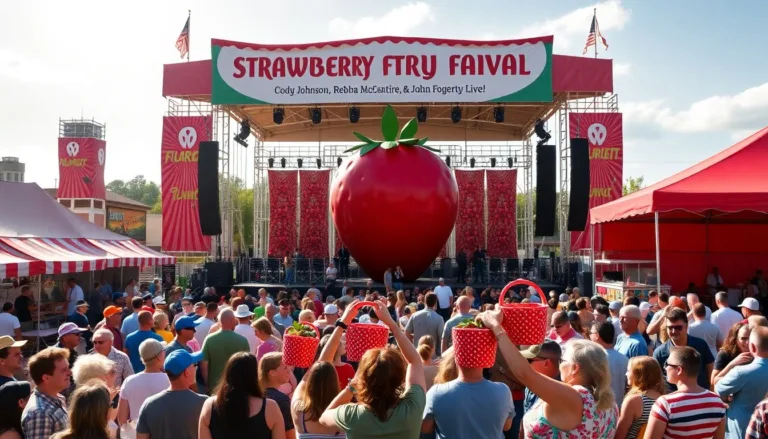 Florida Strawberry Festival to Feature Big Names