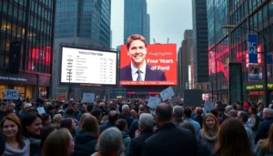 Doug Ford leads PC Party to majority government victory